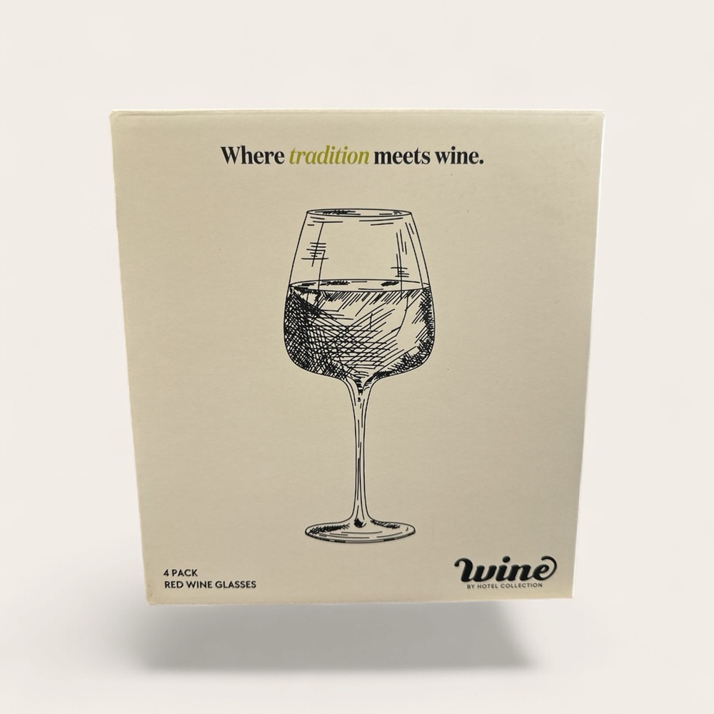 Hotel Collection Red Wine Glasses - 4 Pack
Price is Firm